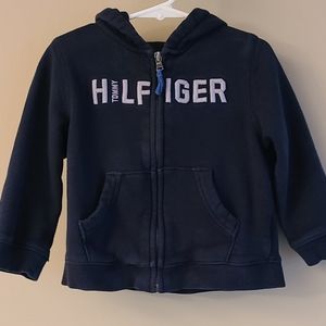 Tommy Hilfiger navy zip up hoodie